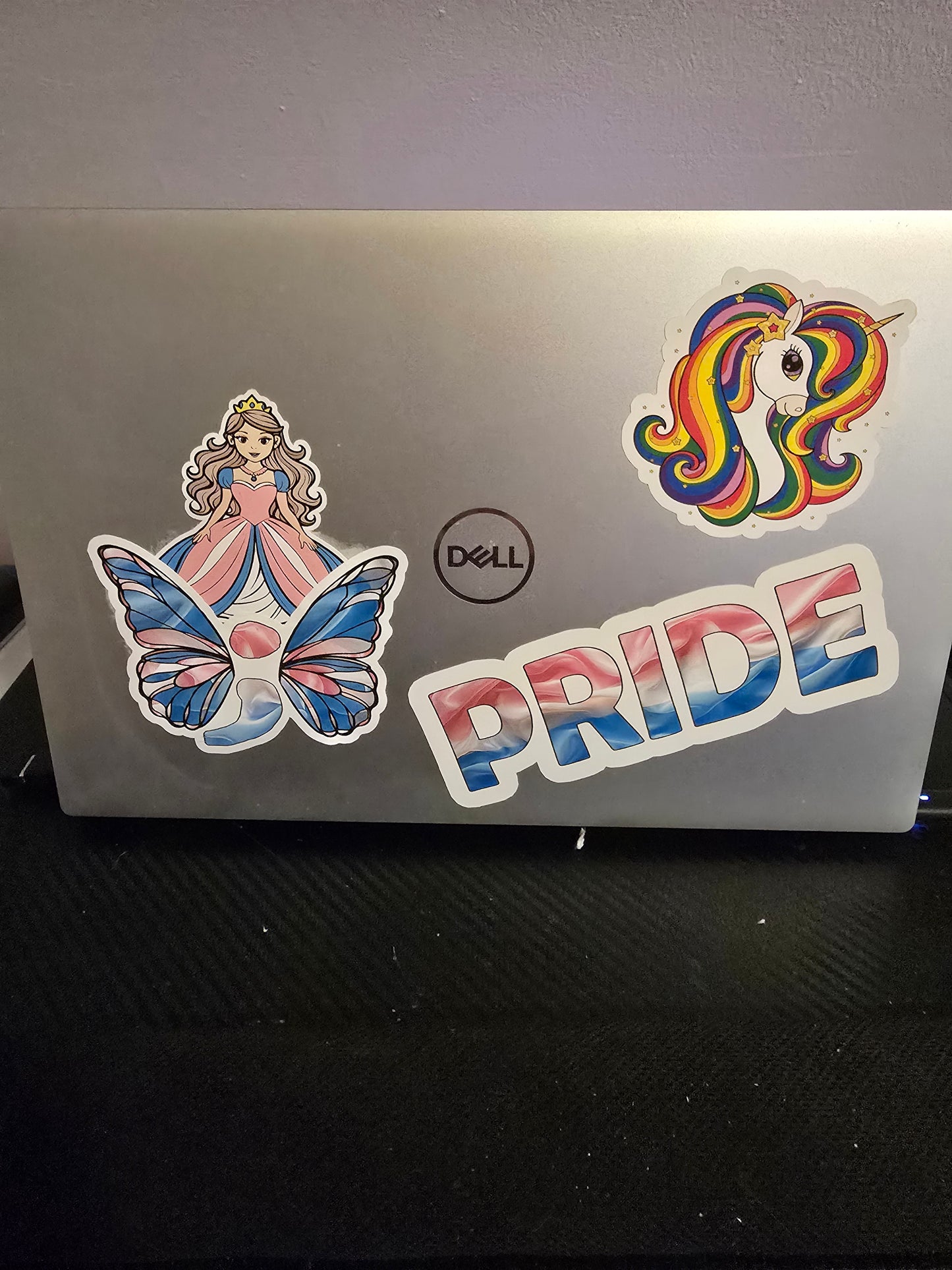 Trans Pride Stickers 2x6 inches waterproof : LGBTQIA